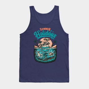 skeleton summer Tank Top